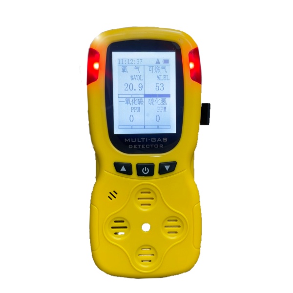 Portable Gas Detector Oxygen Combustible Gas Carbon Monoxide Hydrogen Sulfide